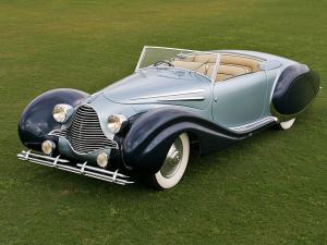 Talbot-Lago T26 Record Cabriolet by Figoni & Falaschi 1946 года